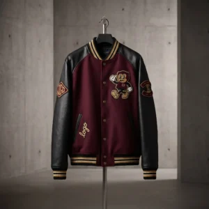 Custom Designer Varsity Jacket - High-Fashion Collaboration