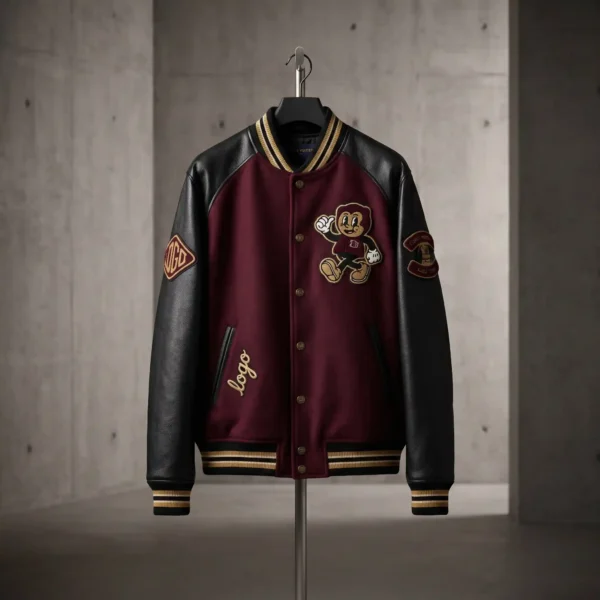 Custom Designer Varsity Jacket - High-Fashion Collaboration