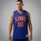54 Custom Blackout Edition Basketball Jersey - Stealth Style