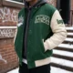 54 Custom Wool-Blend Baseball Coat - Winter Streetwear