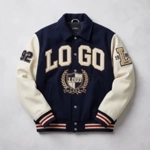 Custom Heavyweight Embroidery Varsity Jacket - Premium