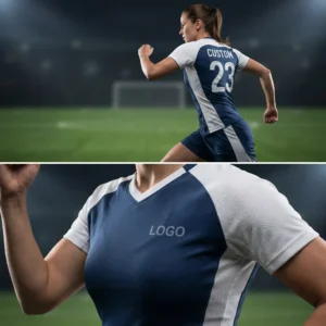 Women's Tailored Custom Soccer Jersey - Ergonomic Fit Design Women's Tailored Custom Soccer Jersey - Ergonomic Fit Design