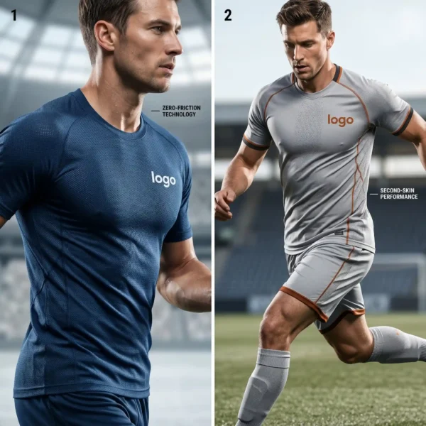 Seamless Second-Skin Soccer Jersey - Zero-Friction Performance Seamless Second-Skin Soccer Jersey - Zero-Friction Performance