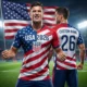 Custom USA 2026 Soccer Jersey - Personalized Stars & Stripes Fan Gear