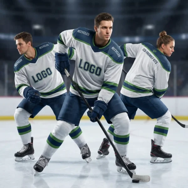 7 Sustainable Recycled Polyester Hockey Jerseys - Eco-Friendly Kits
