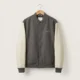 71 Custom Blank Varsity Jacket - Minimalist Aesthetic Look