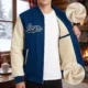 Custom Sherpa-Lined Varsity Jacket - Extra Winter Warmth