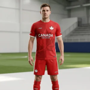 Canada 2026 Custom Soccer Kit - Maple Leaf Fan Edition Canada 2026 Custom Soccer Kit - Maple Leaf Fan Edition