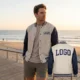 Custom Breathable Varsity Jacket - Summer Evening Layer