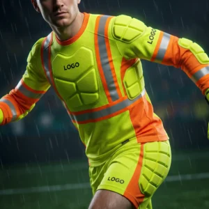 Padded Custom Goalkeeper Jersey - High-Vis Protection Kit