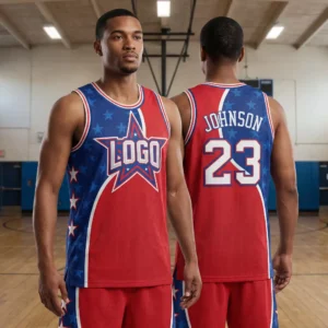 84 Personalized Slim-Fit Basketball Jersey - Modern Athletic Style