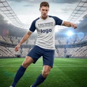 8-Day Express Custom Soccer Kit - Rapid Production Turnaround
