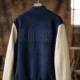 87 Custom Brushed Wool Varsity Jacket - Soft Luxury Touch