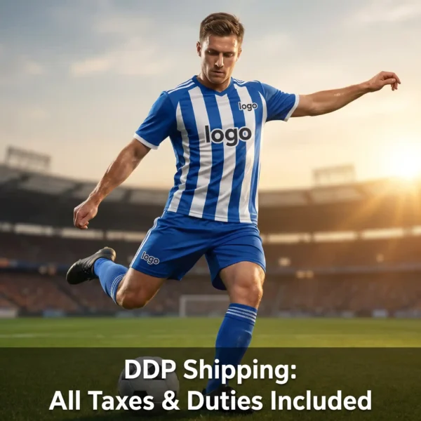 DDP Shipping Custom Soccer Jersey - All Taxes & Duties Included DDP Shipping Custom Soccer Jersey - All Taxes & Duties Included