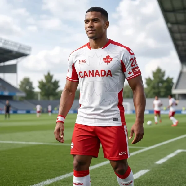 Custom Canada Soccer Kit 2026 - Maple Leaf Performance Wear Custom Canada Soccer Kit 2026 - Maple Leaf Performance Wear