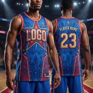 Custom Basketball Uniforms with Custom Side Piping - Pro Look