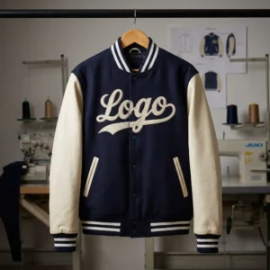 Custom Varsity Jacket with Precision Logo Embroidery