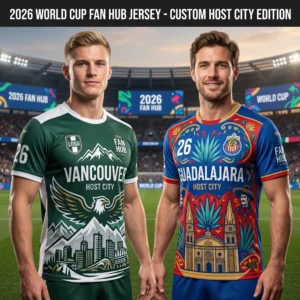 2026 World Cup Fan Hub Jersey - Custom Host City Edition