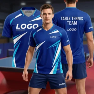 Custom Professional Table Tennis Jersey - Pro-Performance Moisture Wicking