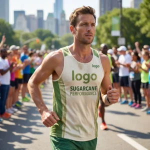 Sugarcane-Based Custom Performance Singlet