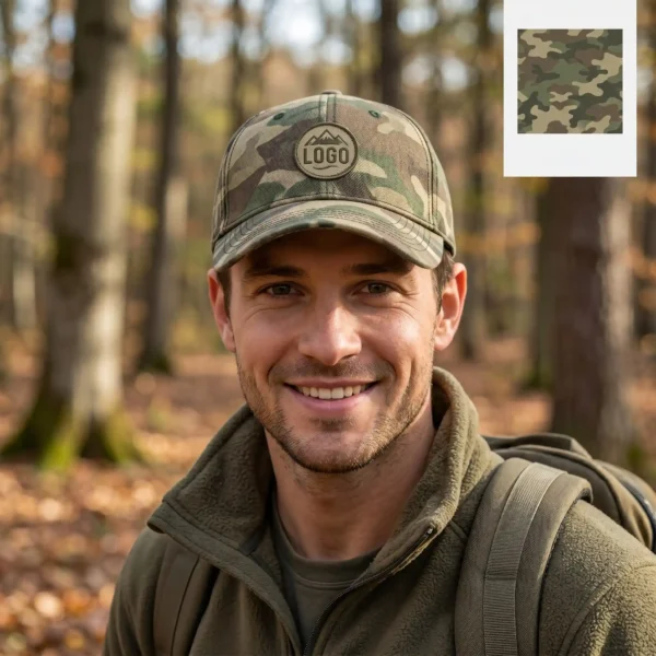 11 Camouflage Print Custom Hunting & Outdoor Hat