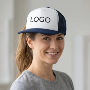 12 Minimalist 5-Panel Foam Front Promotional Cap