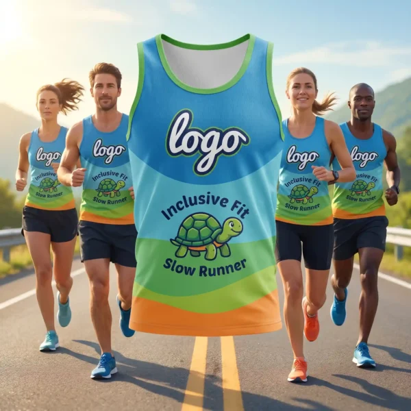 Inclusive Fit "Slow Runner" Custom Singlet