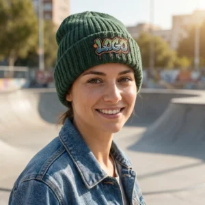 20 Artistic Patch Custom Beanie - Skater Style