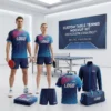 Custom Table Tennis Mockup Kit - High-Resolution Design Concept