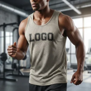 22 Recycled Mesh Training Custom Singlet