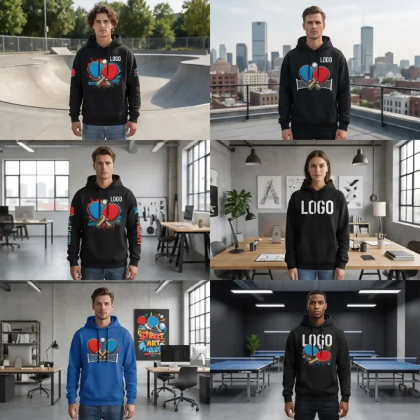 25 Custom Table Tennis Hoodie - Streetwear Crossover Lifestyle