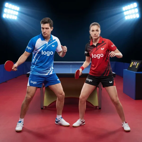 27 Custom Table Tennis Jersey for Doubles Teams - Matching Sets