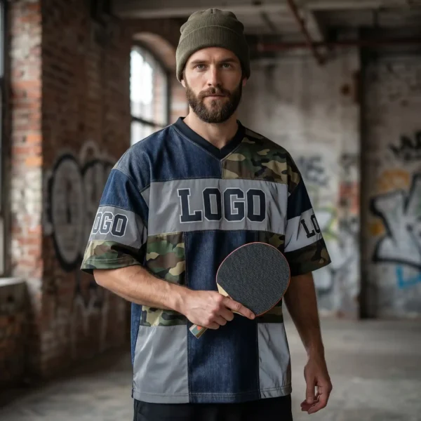 5 Bespoke Streetwear-Inspired Ping Pong Jersey - Urban Crossover Style