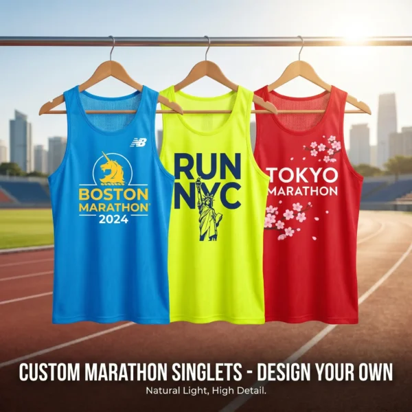 Matte Finish Tech-Minimalism Custom Singlet