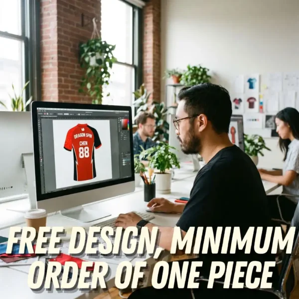 Custom Graphic Print Table Tennis Tee - Artistic Performance Wear